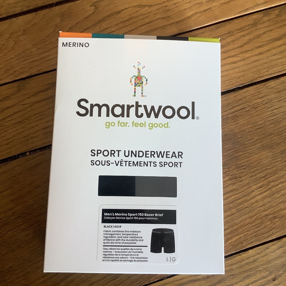 Men’s new SmartWool underwear, size L